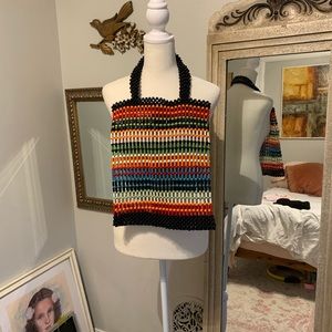 ZARA BEADED TOTE BAG